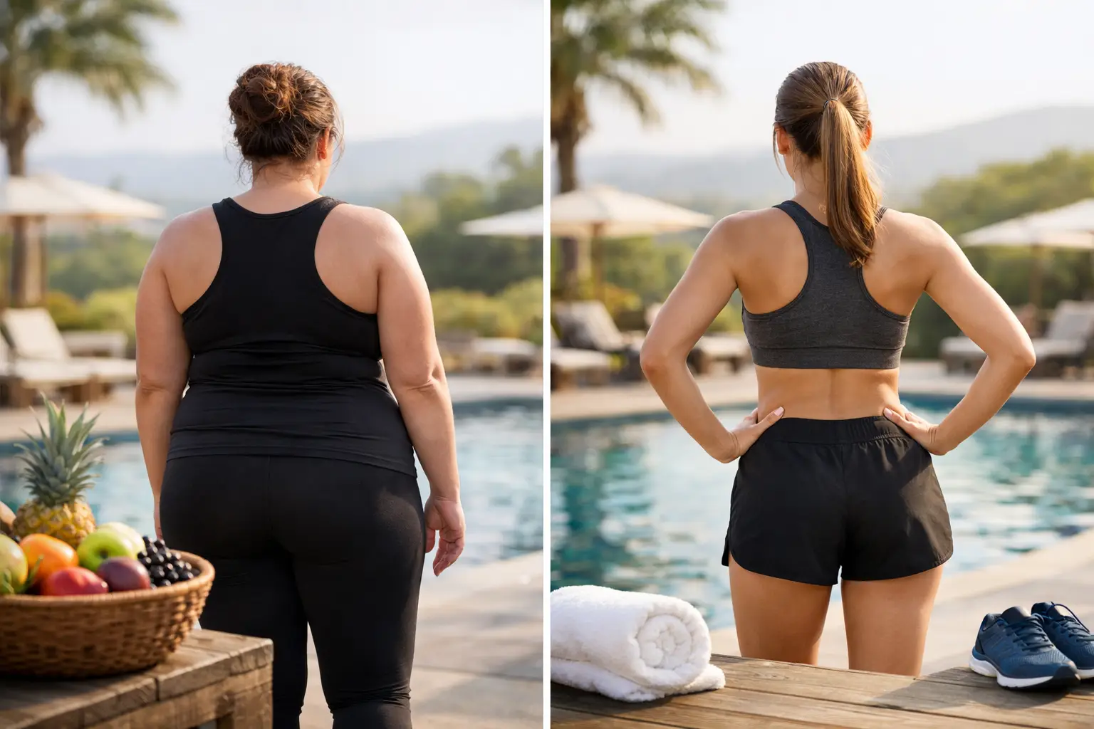 Weight Loss Retreat Before and After Results