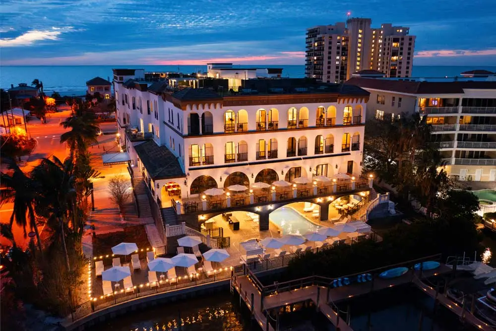 Boutique accommodations at The Hotel Zamora in St. Pete Beach